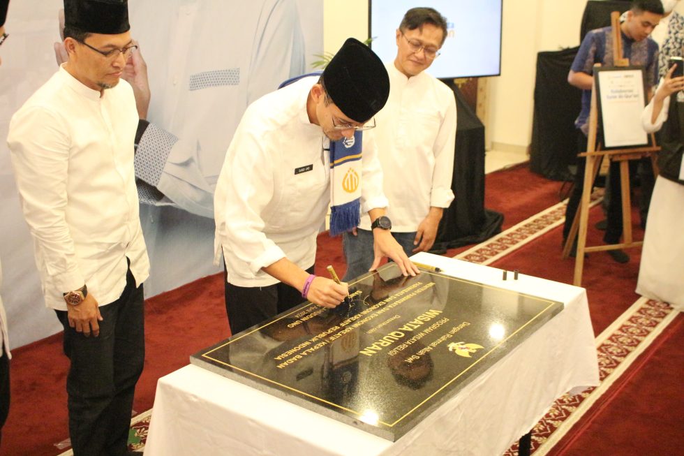 Menparekraf Sandiaga Uno Resmikan Wisata Quran di Syaamil Quran Bandung